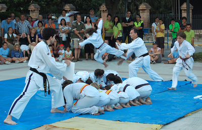 Demostraci de taekwondo