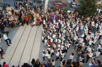 "Flashmob" coreografiat per Anna Casals de Gim Llavaneres