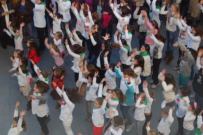 "Flashmob" coreografiat per Anna Casals de Gim Llavaneres