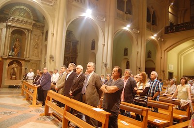 Eucaristia a l'esglsia parroquial oficiada pel bisbe de Barcelona, dissabte 7 a les 18 hores