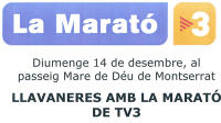 Llavaneres amb la Marató de TV3