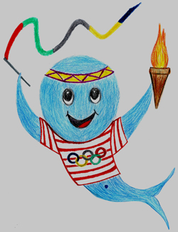 Mascota Olimpíades 2008