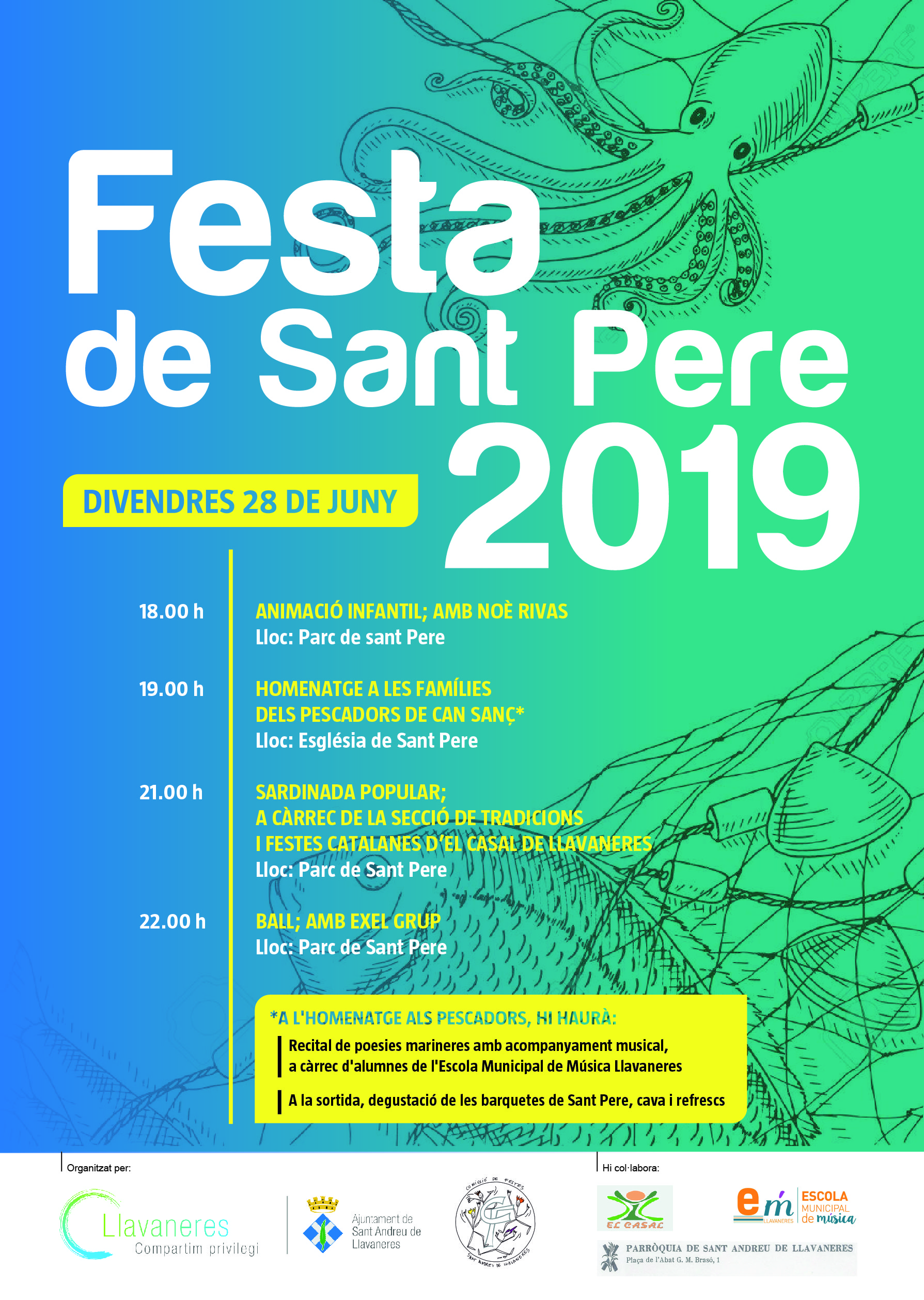 Sant Pere 2019 cartell