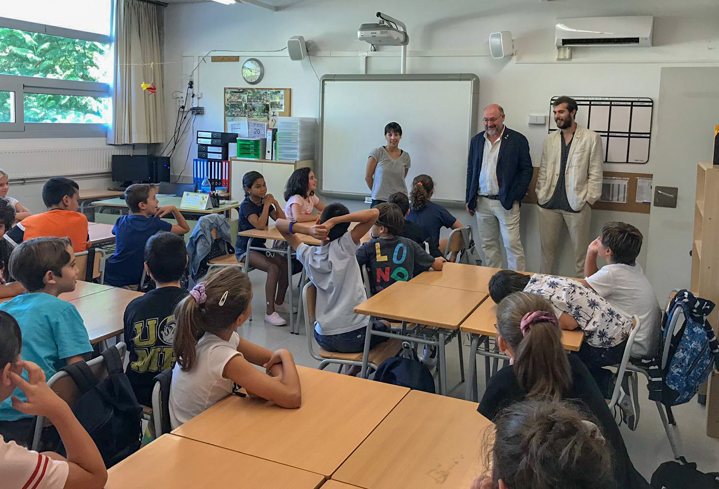 Visita escoles Llavaneres