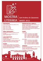 Cartell Bases Mostra Literria 2022