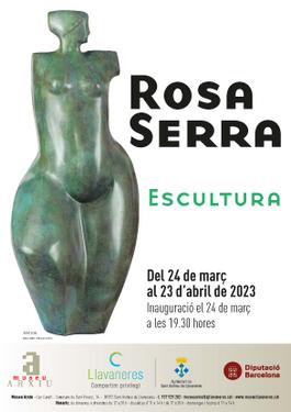 Cartell. Exposició de Rosa Serra.