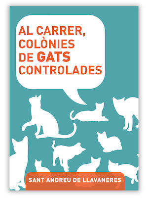 Imatge de la campanya informativa de control de les colònies de gats