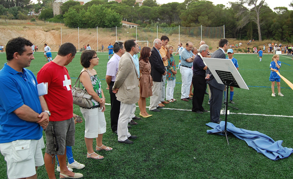 Inauguraci� del camp de futbol