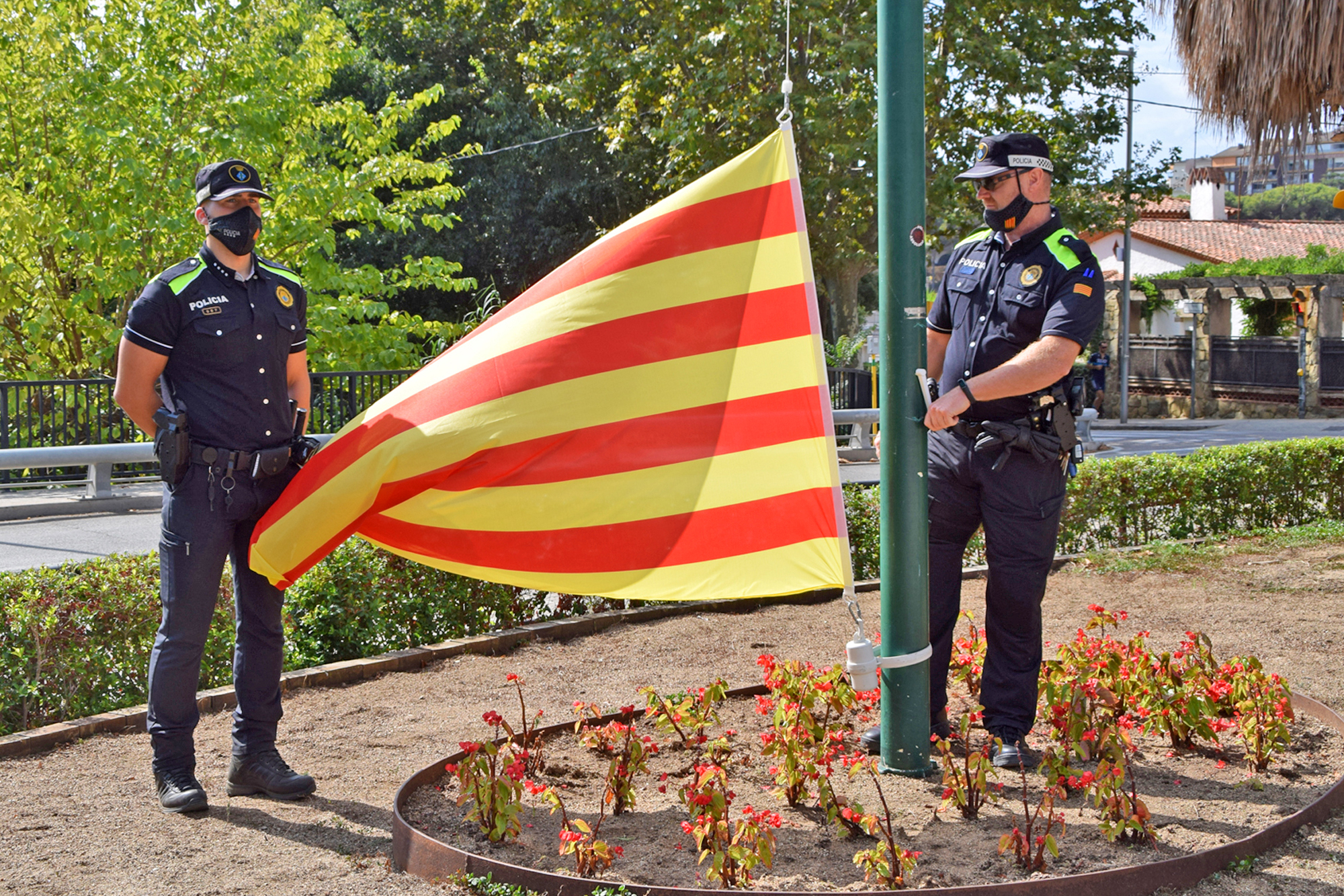 Llavaneres commemora la Diada Nacional de Catalunya
