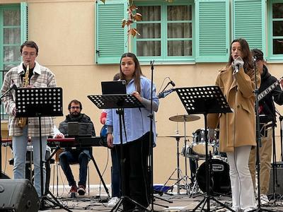 Concert del Combo 1 de l'Escola Municipal de Música de Llavaneres, dimarts 30 de novembre, diada de Sant Andreu