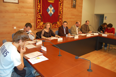 Proclamaci de les candidatures a l'Ajuntament Jove Electrnic 2008