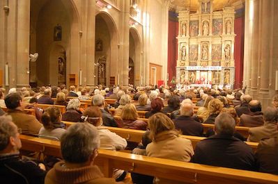 Missa solemne en honor de Sant Andreu