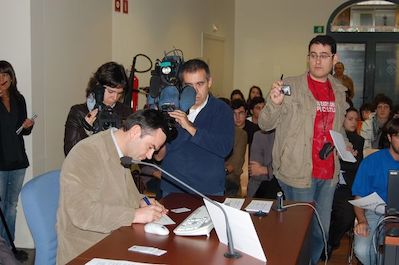 Eleccions Ajuntament Jove Electr�nic 2008. Inici de les votacions