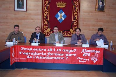 Eleccions Ajuntament Jove Electr�nic 2008. Inici de les votacions