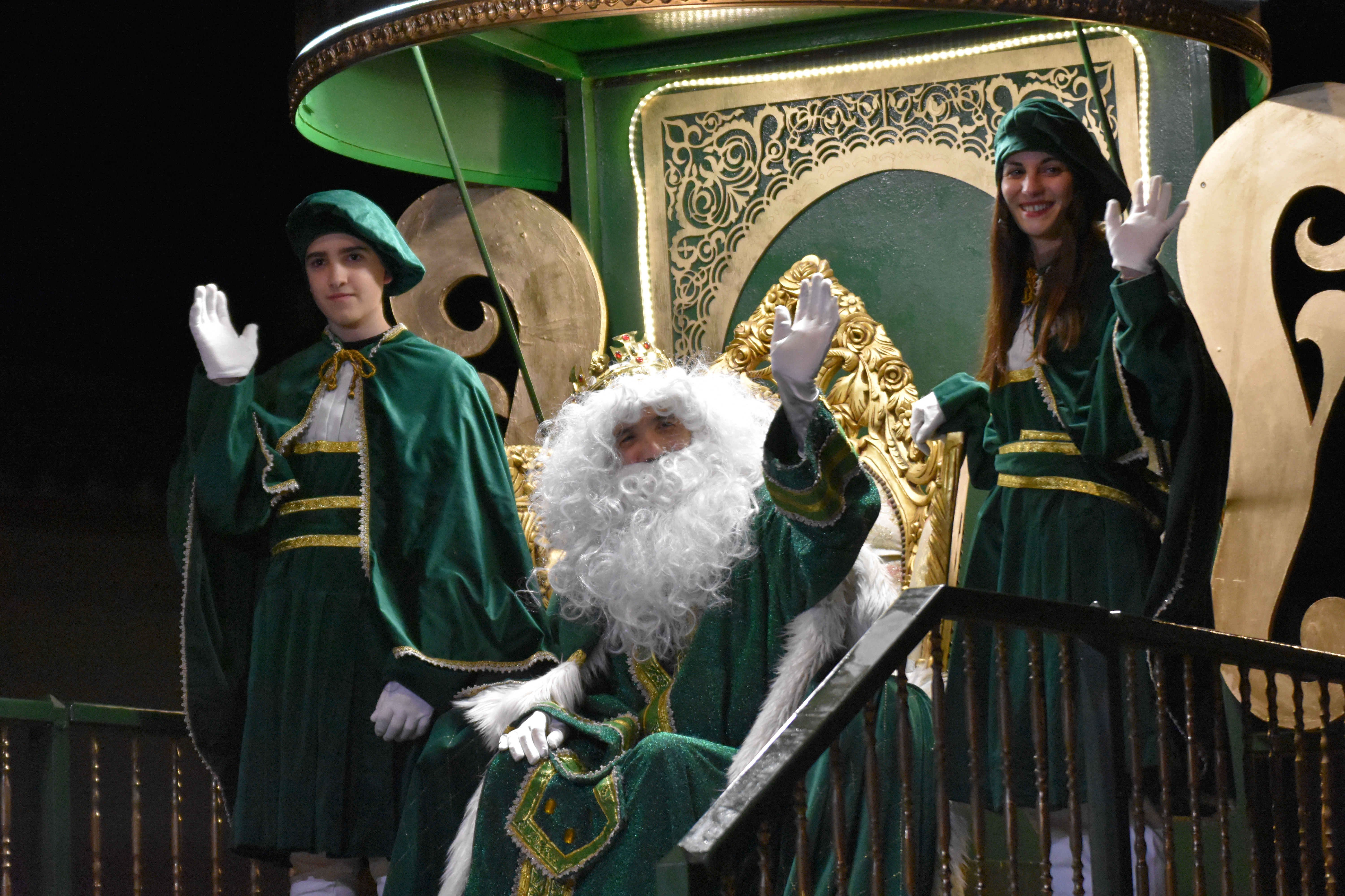 Cavalcada de Ses Majestats els Reis d'Orient, la tarda del 5 de gener