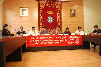 Constituci� de l'Ajuntament Jove 2008