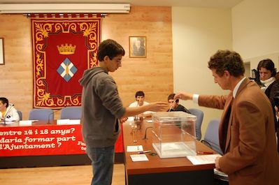 Constituci� de l'Ajuntament Jove 2008