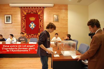 Constituci� de l'Ajuntament Jove 2008
