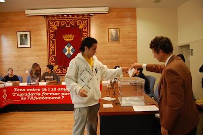 Constituci� de l'Ajuntament Jove 2008