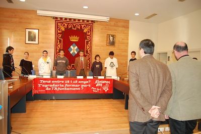 Constituci� de l'Ajuntament Jove 2008