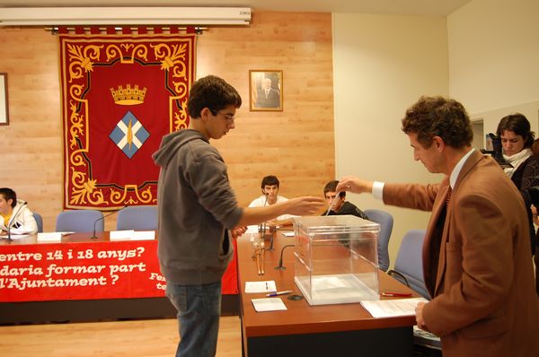 Constituci� de l'Ajuntament Jove 2008