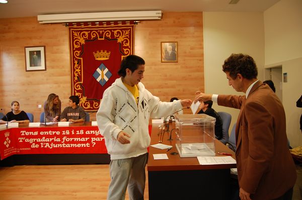 Constituci� de l'Ajuntament Jove 2008