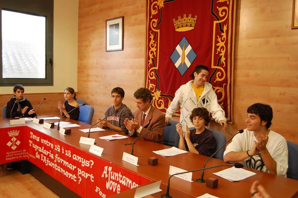 Constituci� de l'Ajuntament Jove 2008