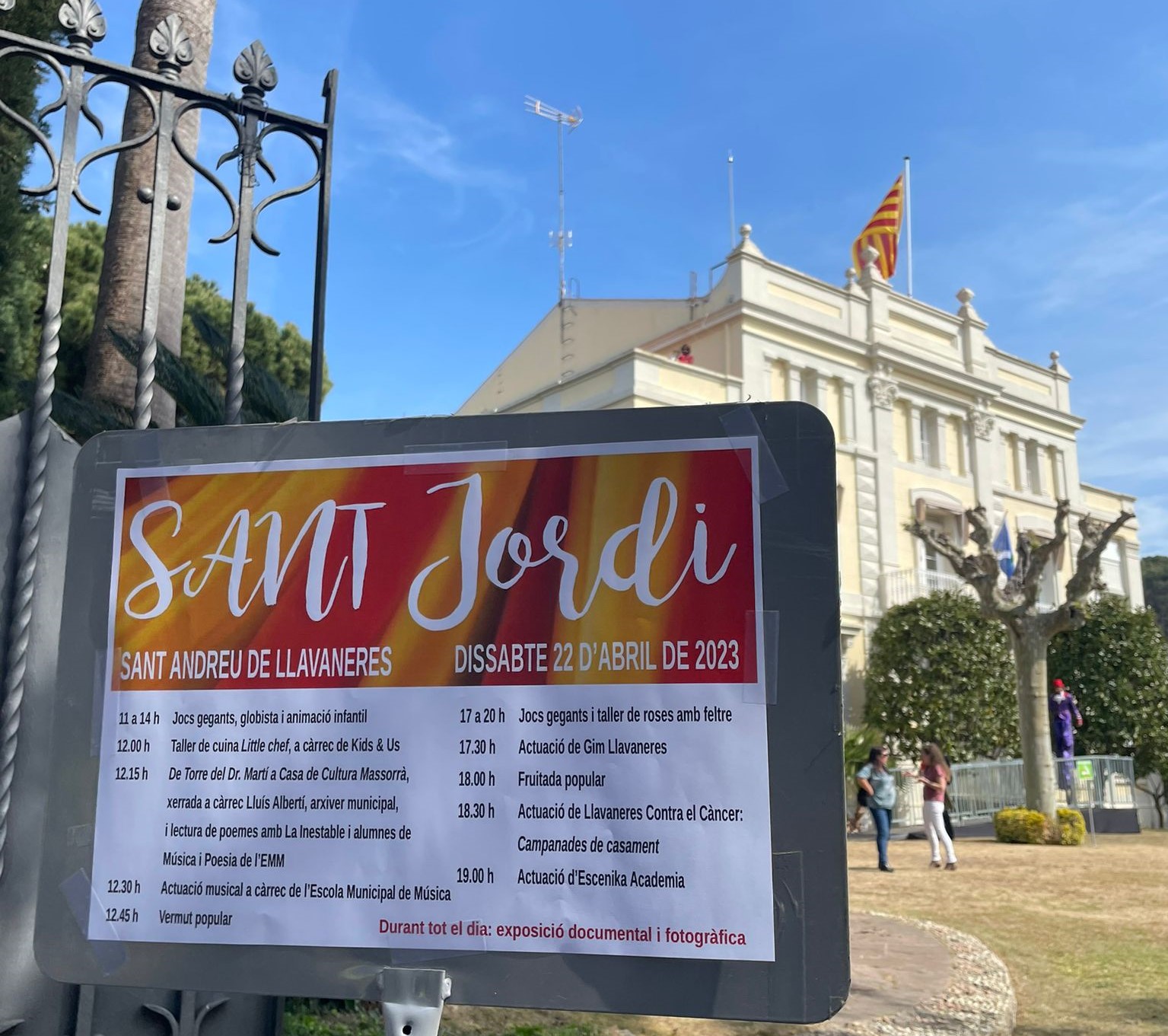 Sant Jordi a la Torre Massorr, dissabte 22 d'abril de 2023