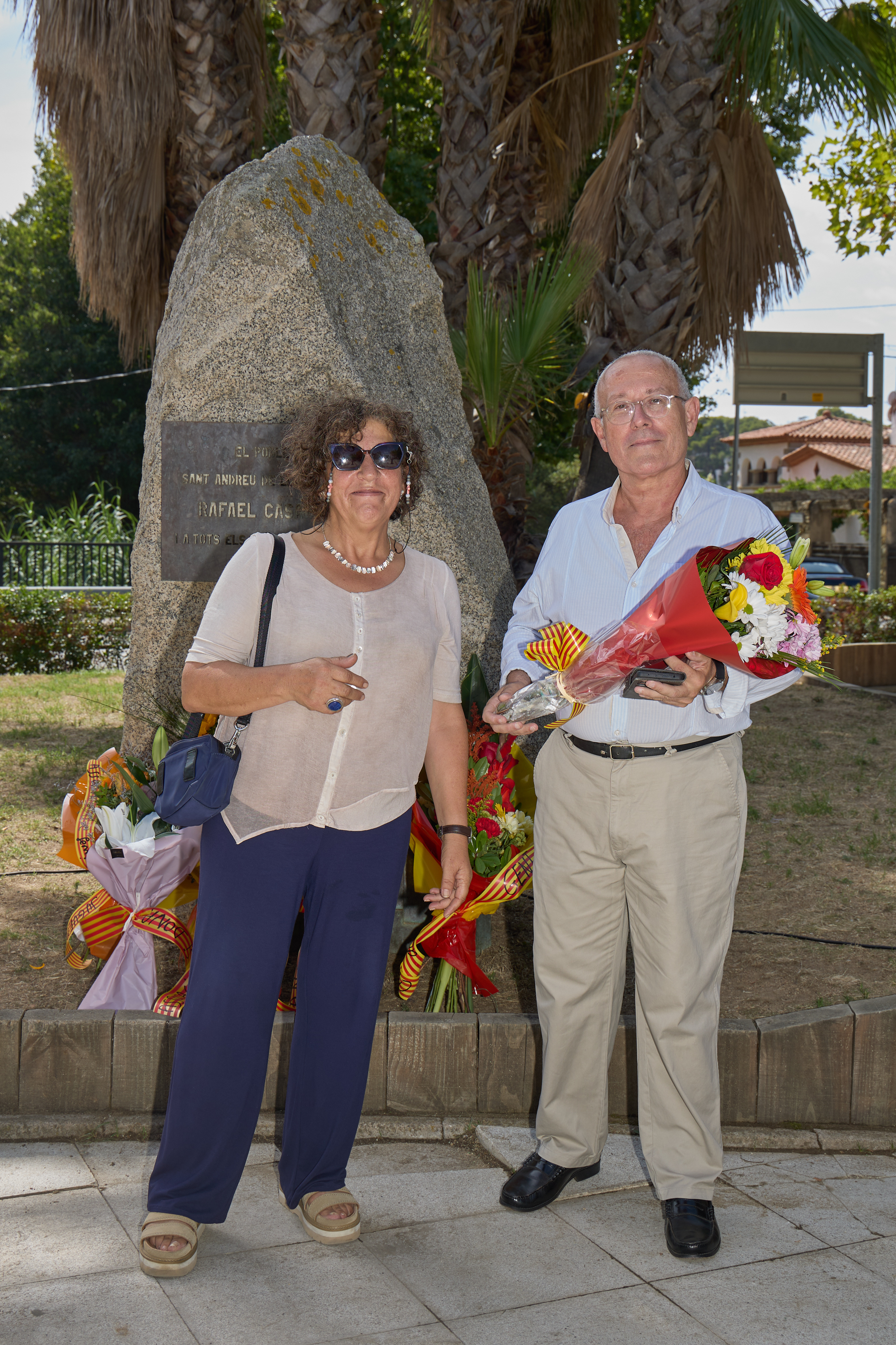 Diada Nacional de Catalunya a Llavaneres: sardanes i ofrena floral