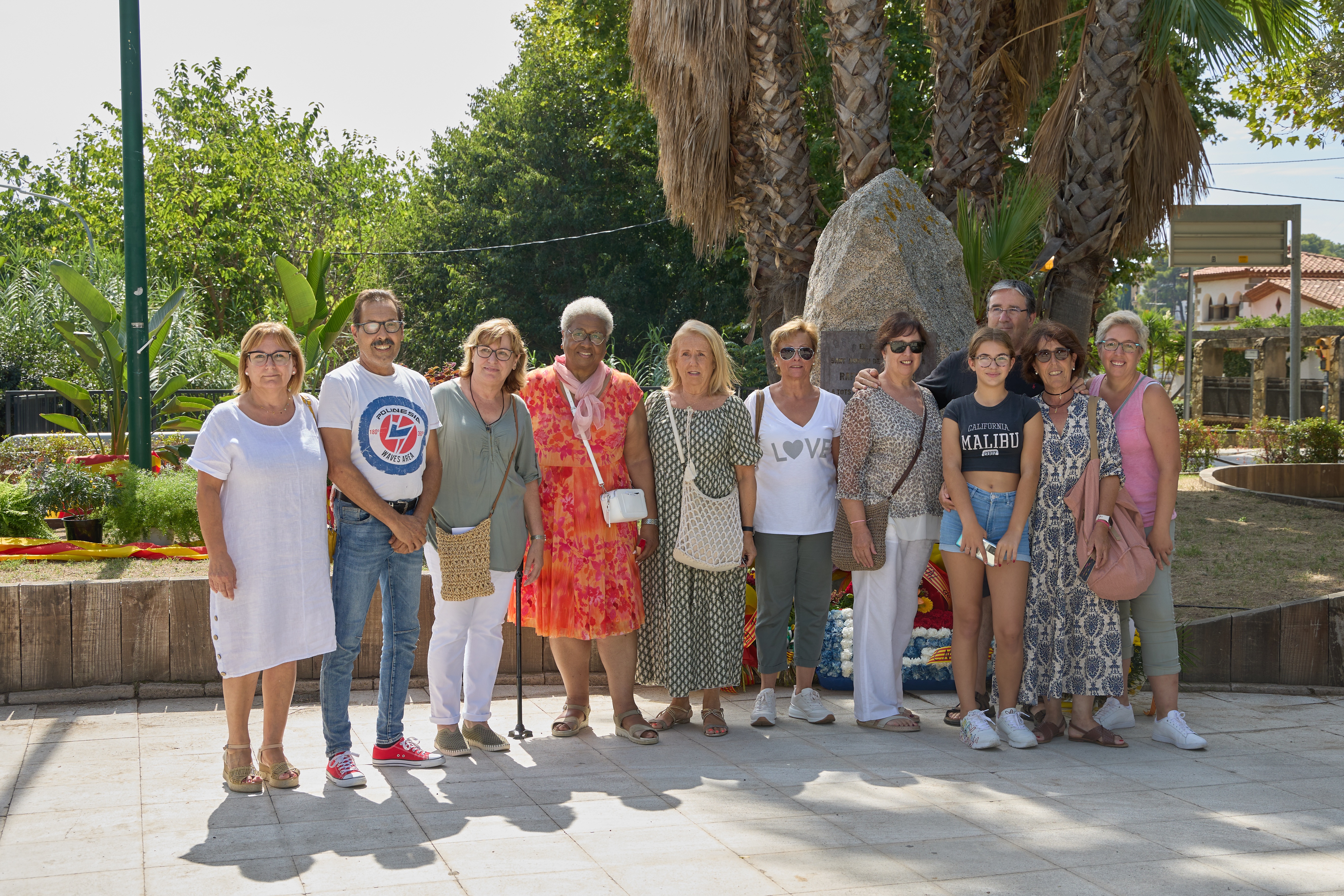 Diada Nacional de Catalunya a Llavaneres: sardanes i ofrena floral