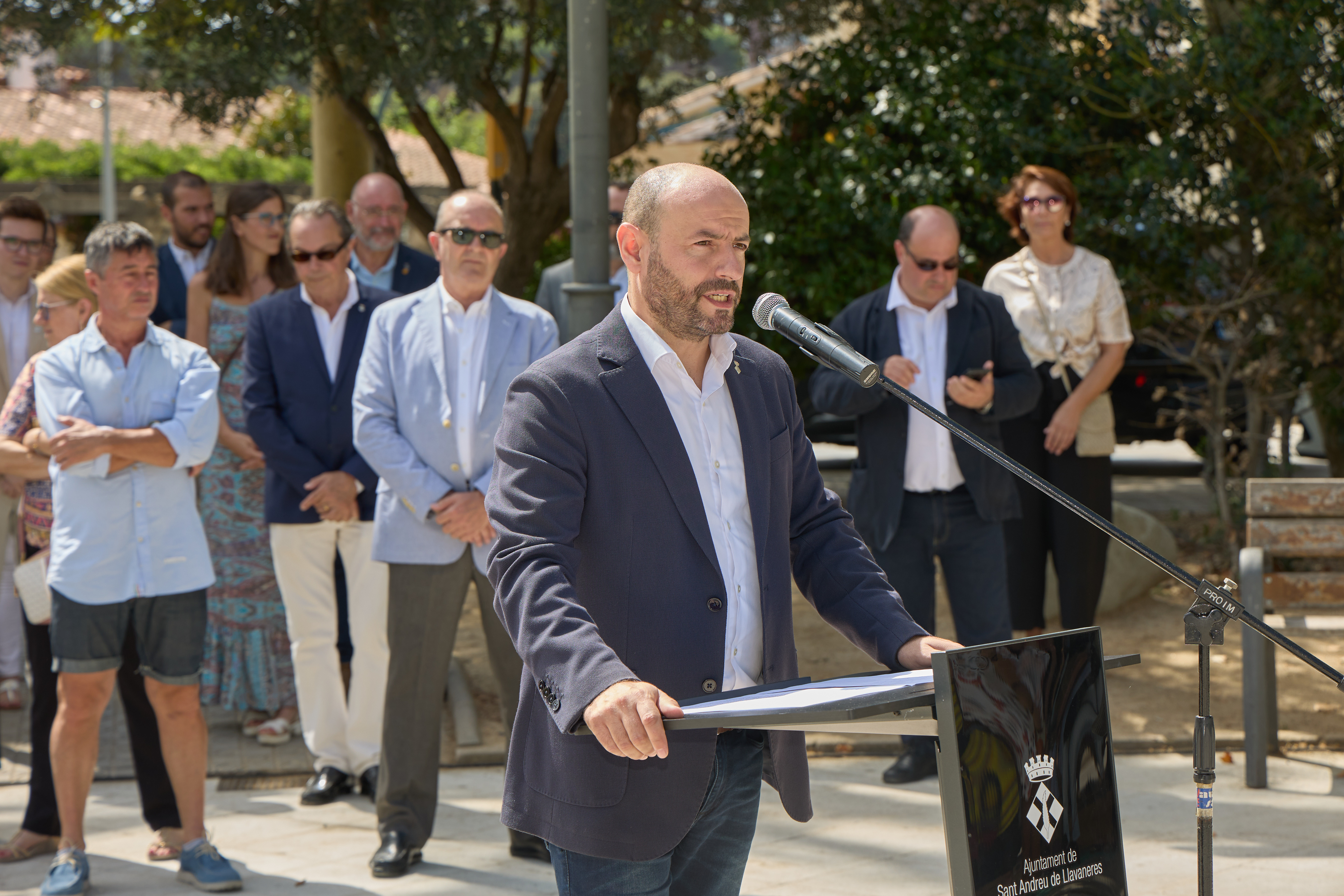 Diada Nacional de Catalunya a Llavaneres: sardanes i ofrena floral