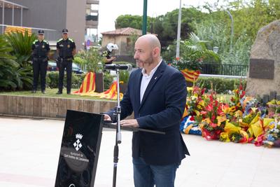 Acte institucional de la Diada Nacional de Catalunya 2024 a Llavaneres