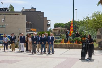 Acte institucional de la Diada Nacional de Catalunya 2024 a Llavaneres