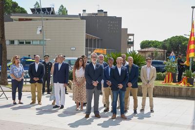 Acte institucional de la Diada Nacional de Catalunya 2024 a Llavaneres