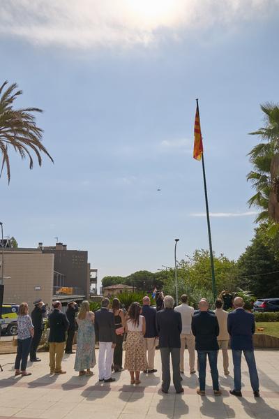 Acte institucional de la Diada Nacional de Catalunya 2024 a Llavaneres