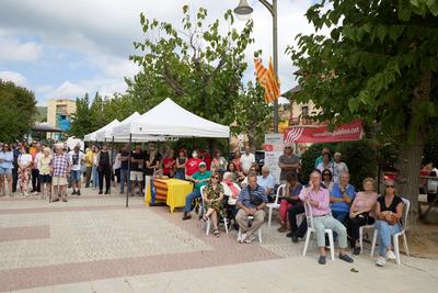 Acte institucional de la Diada Nacional de Catalunya 2024 a Llavaneres