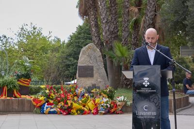 Acte institucional de la Diada Nacional de Catalunya 2024 a Llavaneres