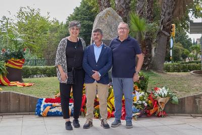 Acte institucional de la Diada Nacional de Catalunya 2024 a Llavaneres