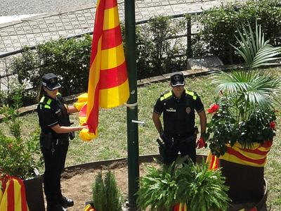 Acte institucional de la Diada Nacional de Catalunya 2024 a Llavaneres