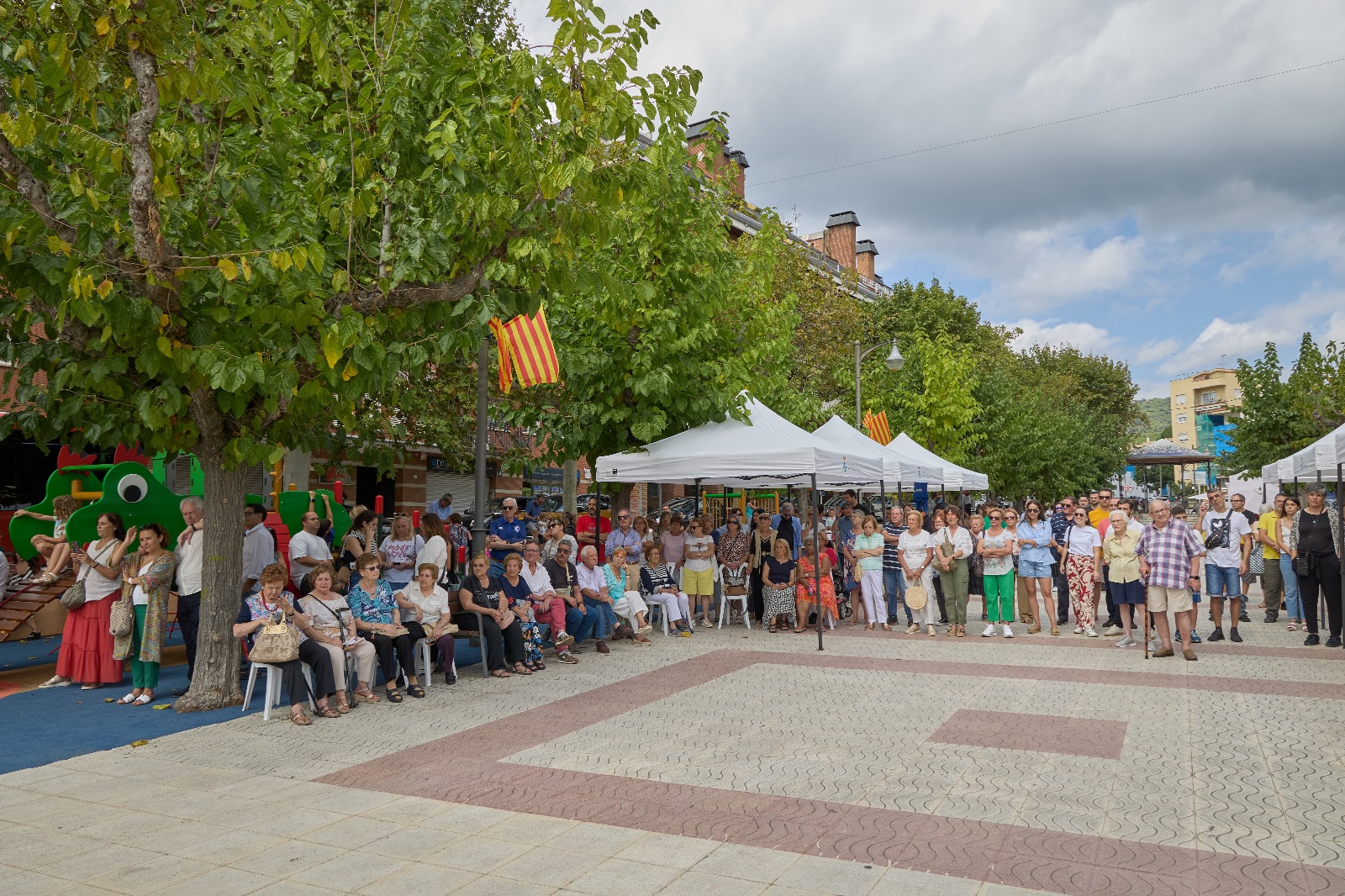 Acte institucional de la Diada Nacional de Catalunya 2024 a Llavaneres