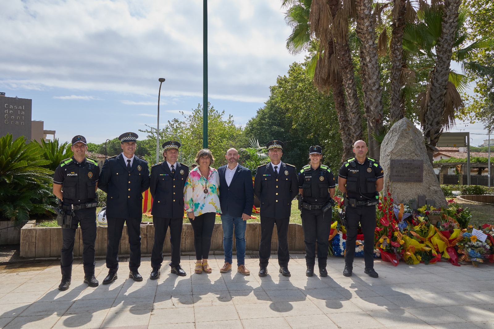 Acte institucional de la Diada Nacional de Catalunya 2024 a Llavaneres