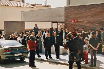 Inauguraci de l'edifici de la Biblioteca municipal de Llavaneres, 23 d'abril de 2005