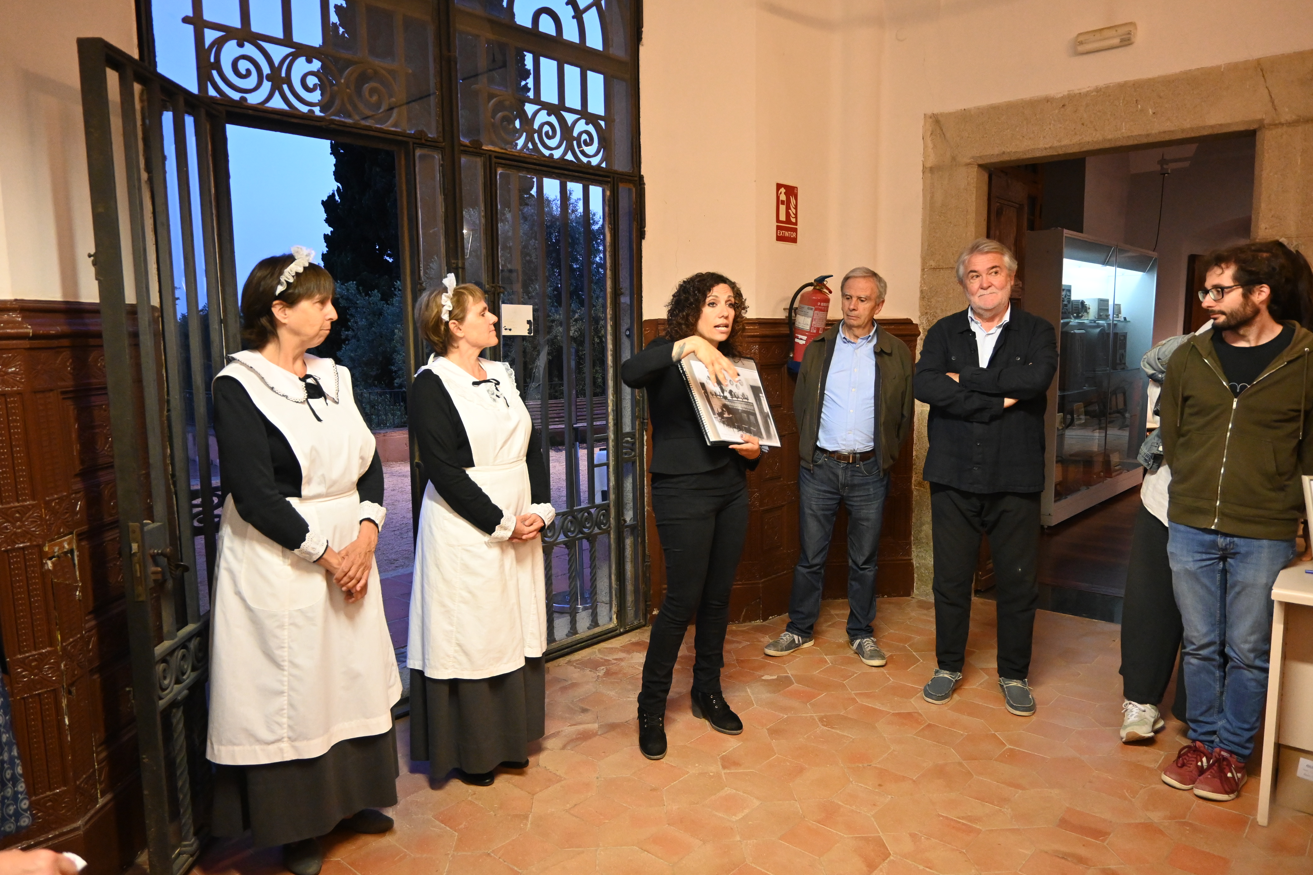 Visita teatralitzada de l'Inestable, Museu de Llavaneres.