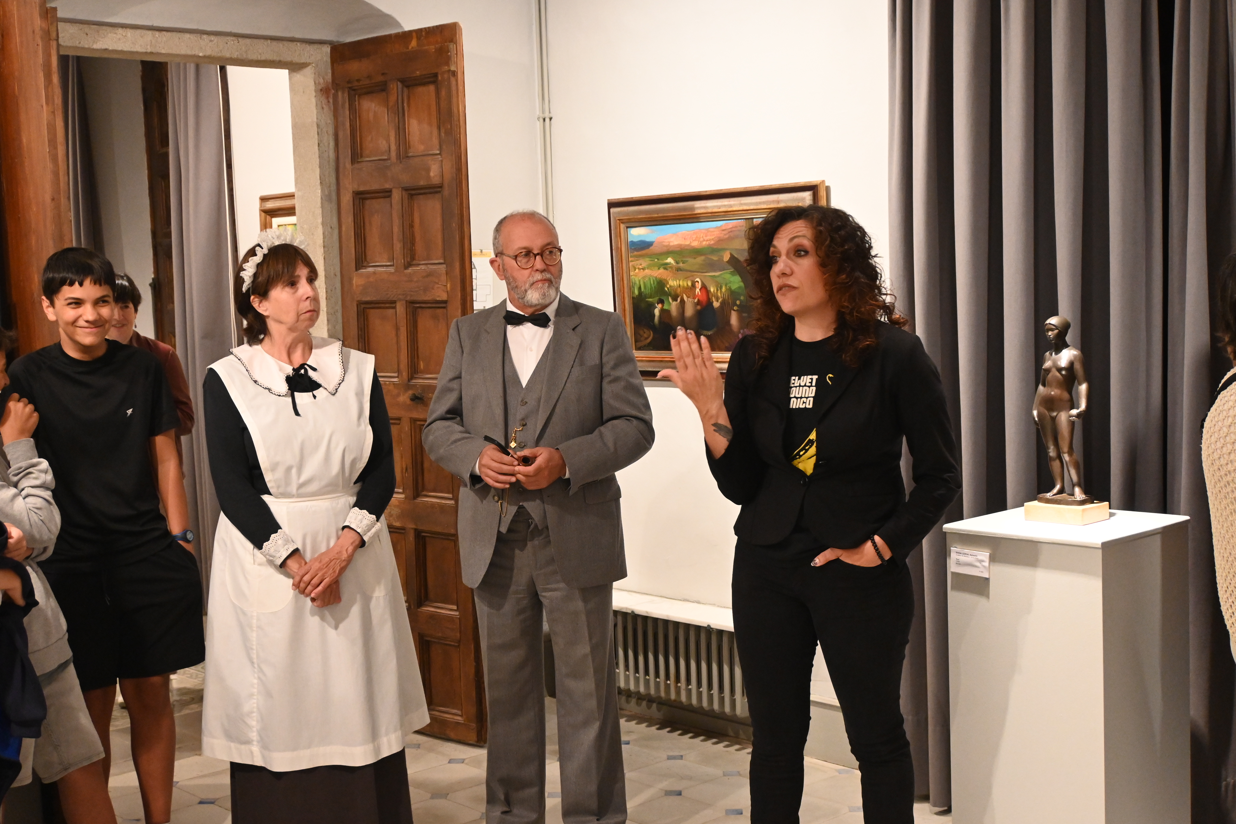 Visita teatralitzada de l'Inestable, Museu de Llavaneres.