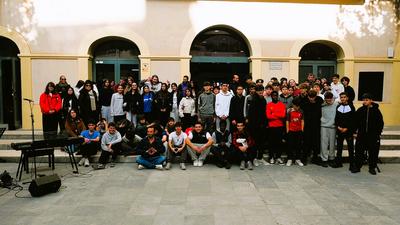 Lectura del Manifest del 25 N - Dia Internacional per a l'Eliminaci de la Violncia envers les Dones.