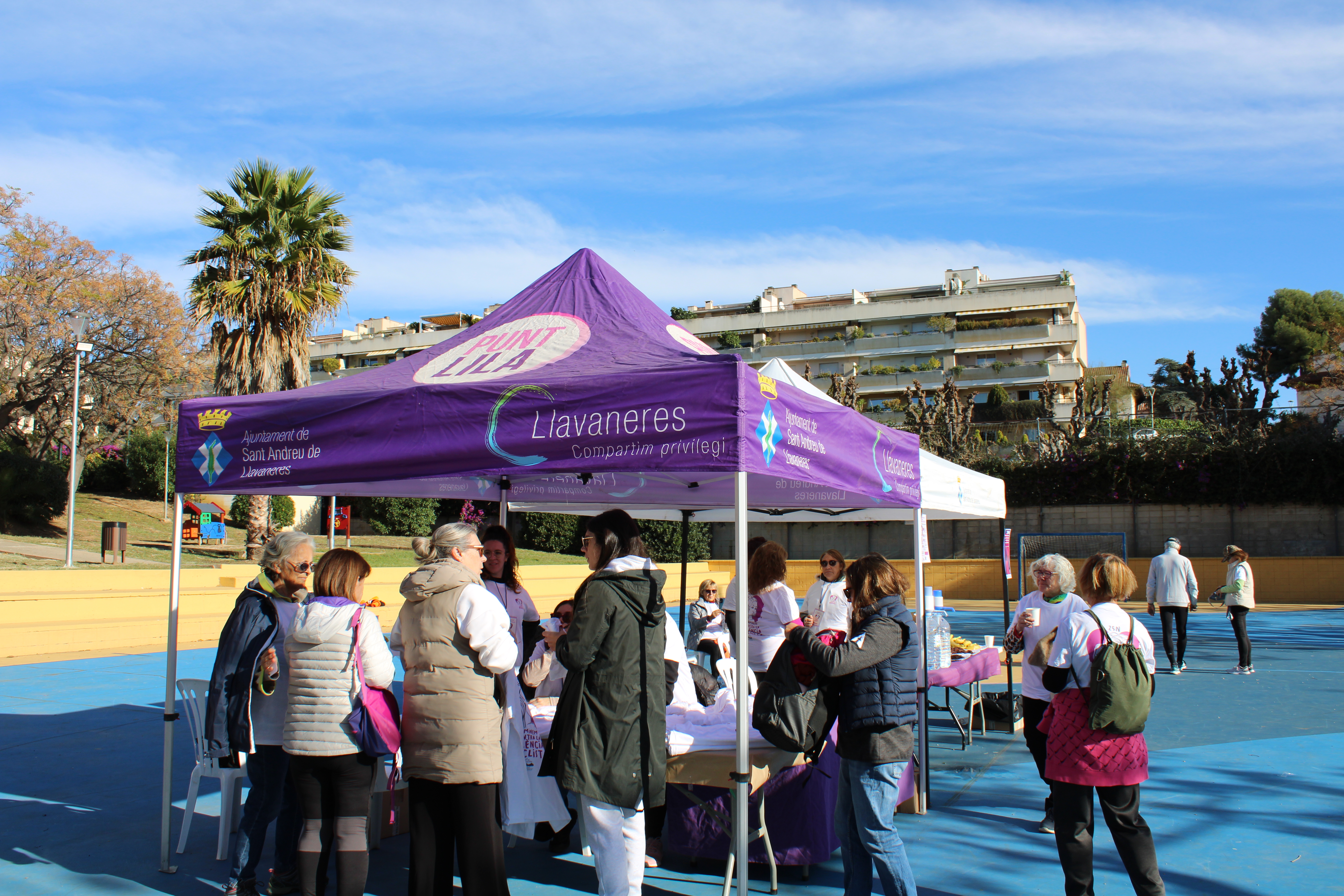 Marxa III Popular Contra la Violncia Masclista de les 3 Viles, 23 de novembre.