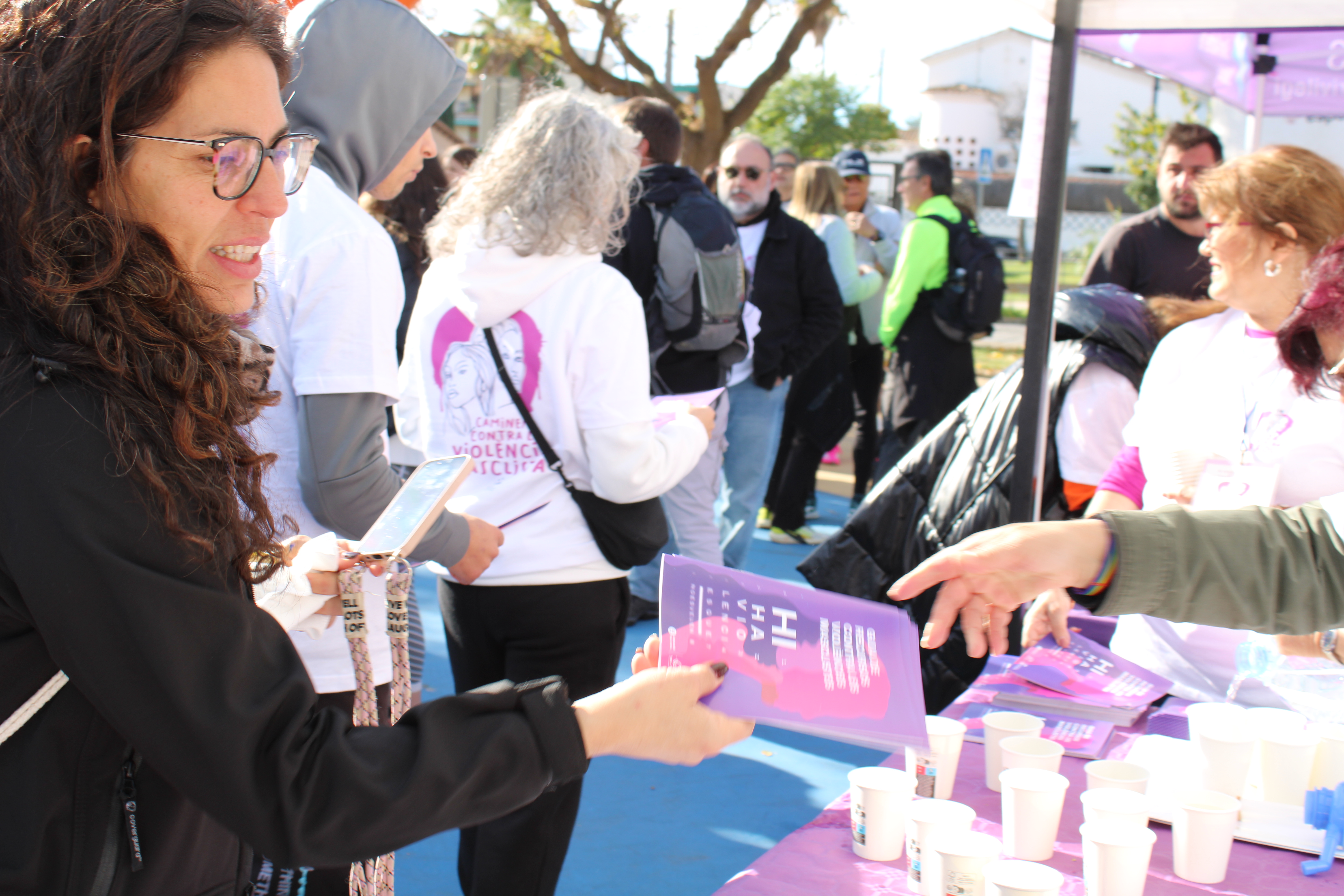 Marxa III Popular Contra la Violncia Masclista de les 3 Viles, 23 de novembre.
