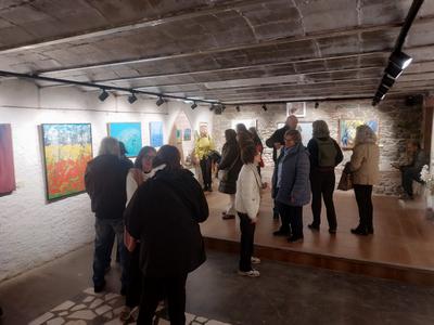 Inauguraci de la XXXV Exposici collectiva d'artistes locals a El Casal