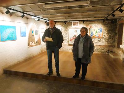 Inauguraci de la XXXV Exposici collectiva d'artistes locals a El Casal