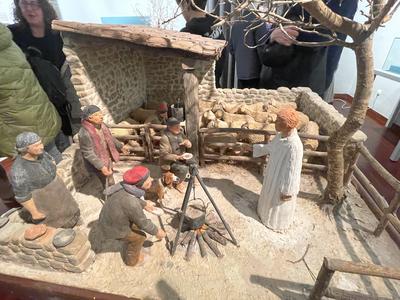 Inauguraci de l'exposici 'Josep Vives, figures amb vida prpia' al Museu de Llavaneres